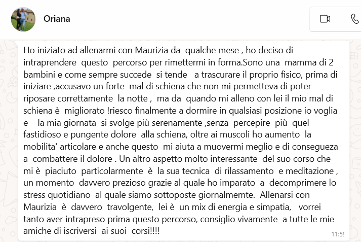 Recensione completa Oriana Gennaio 2025